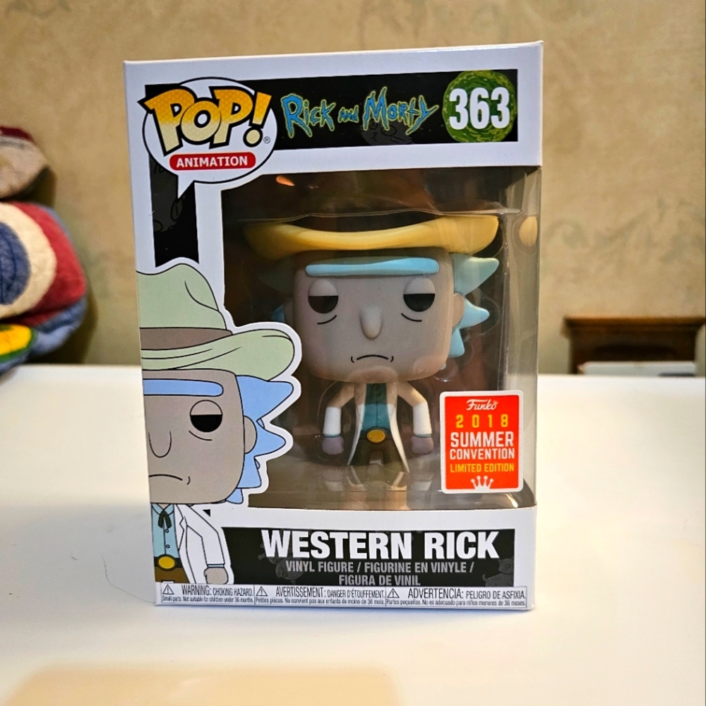 Western Rick Funko Pop New In Box